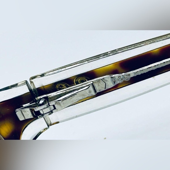 Dolce & Gabbana Tortoise Clear Rectangular Sunglasses Frames Only - Picture 7 of 8